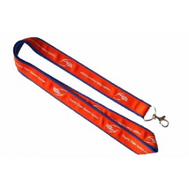 Nastro in poliestere con fascia in raso