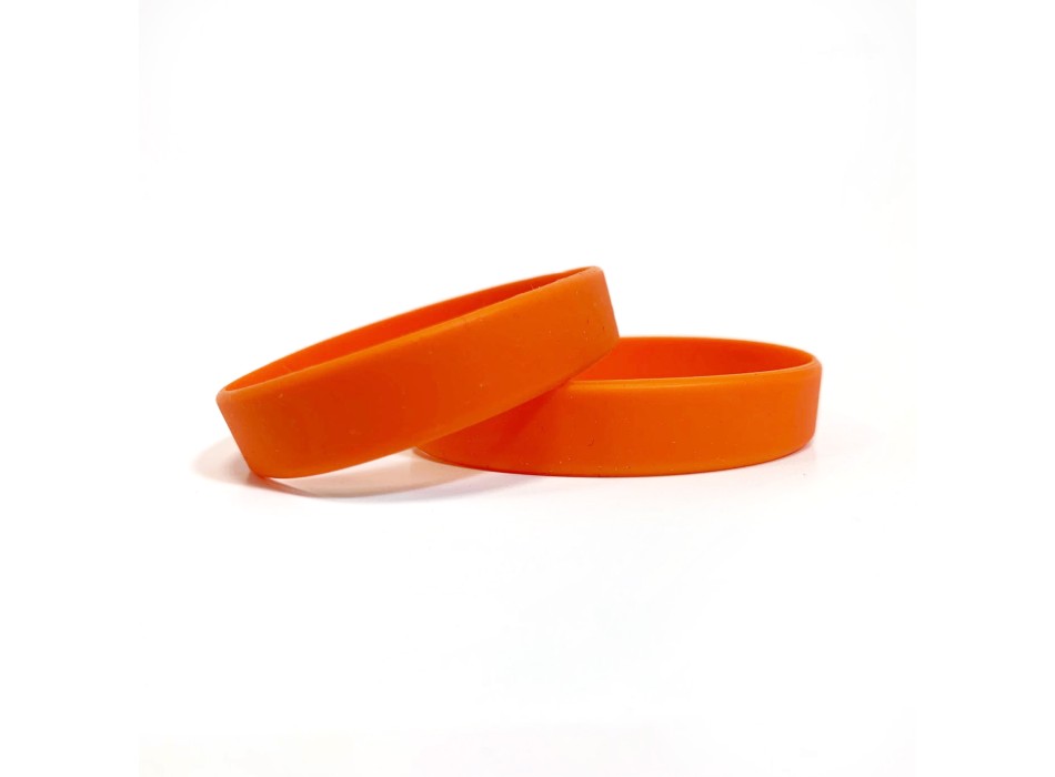 Bracciale in silicone inciso e colorato