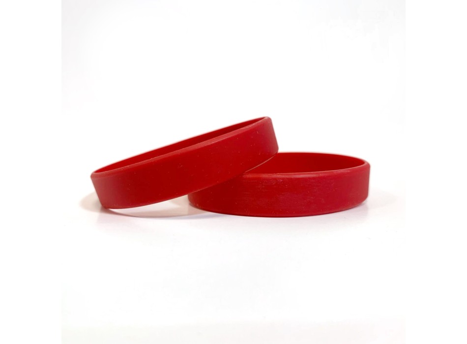 Bracciale in silicone inciso e colorato