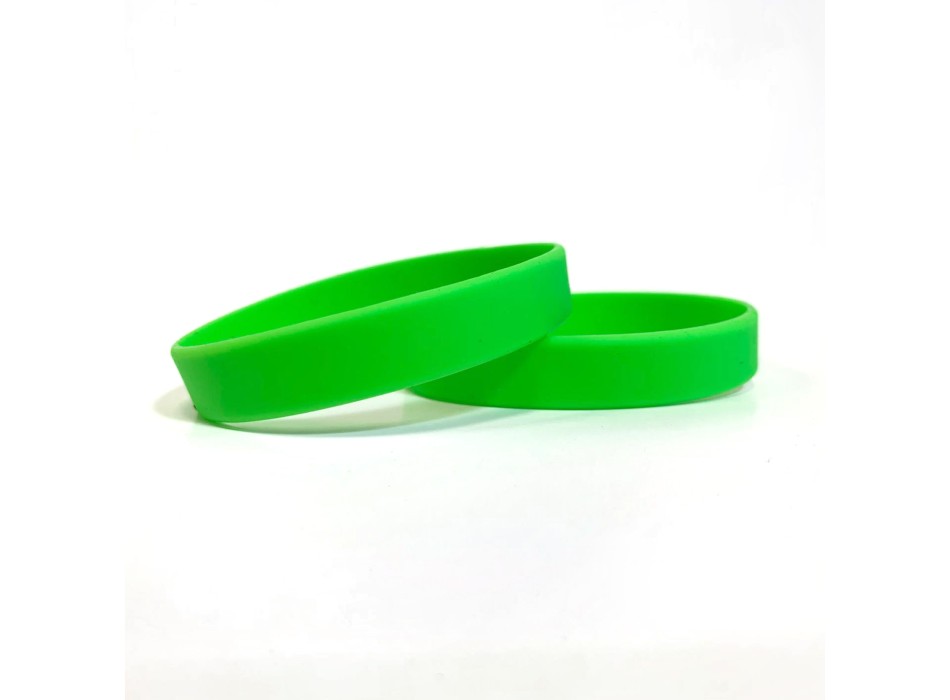 Bracciale in silicone inciso e colorato