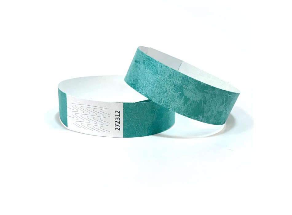 Braccialetti identificativi ecologici - stampa nera 