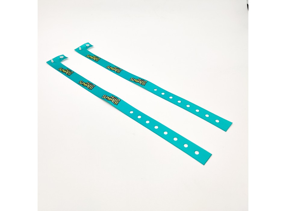 Braccialetti identificativi monouso in tessuto