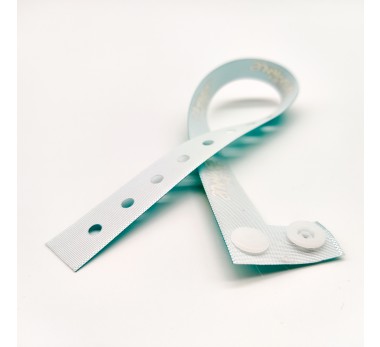 Braccialetti identificativi monouso in tessuto