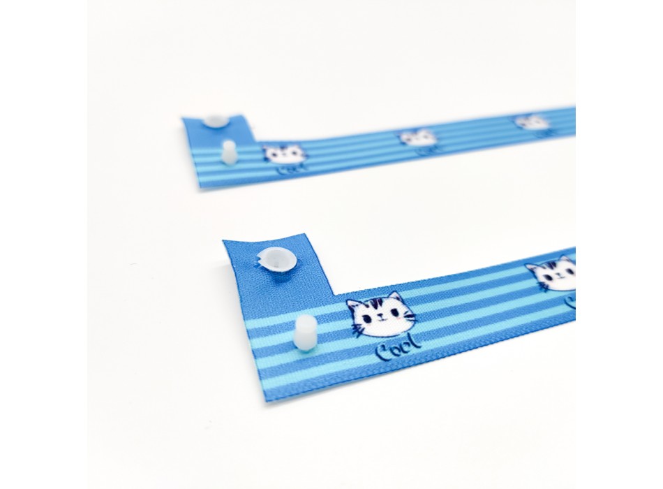 Braccialetti identificativi monouso in tessuto