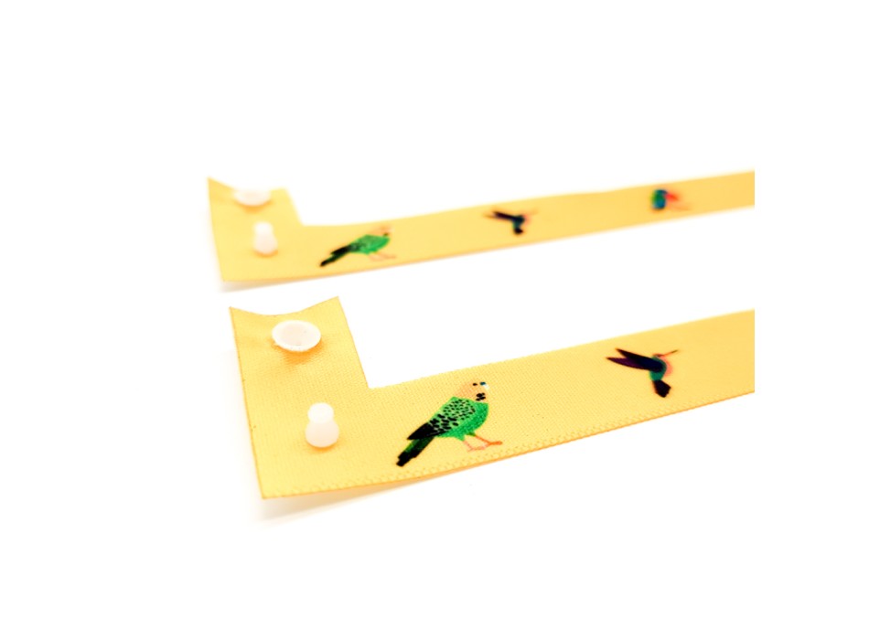 Braccialetti identificativi monouso in tessuto