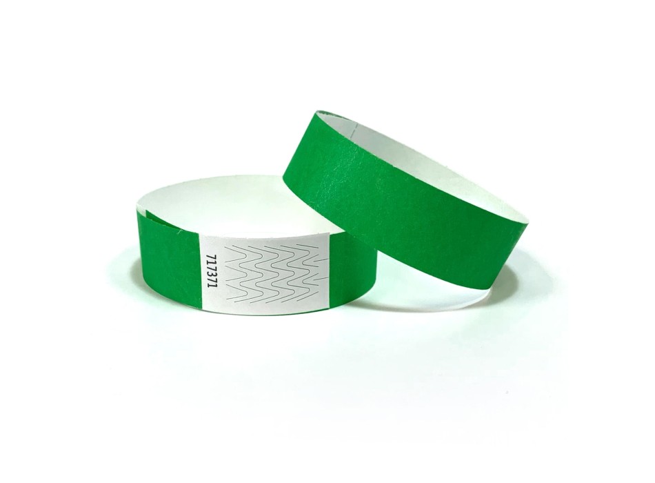 Braccialetti identificativi tyvek® stampa serigrafia
