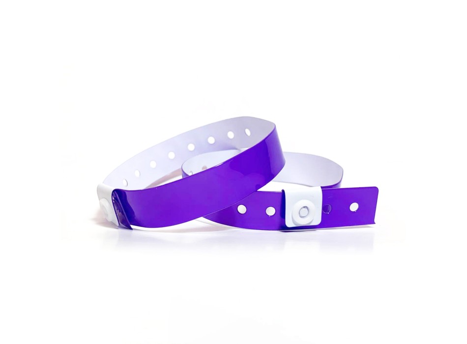 Braccialetti monouso in vinile