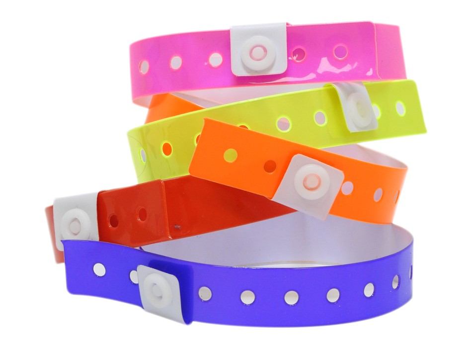 Braccialetti monouso in vinile