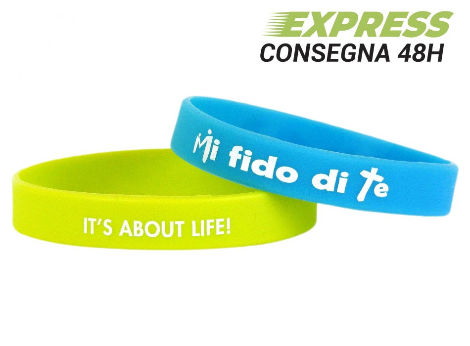 Braccialetti silicone express