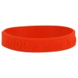 Braccialetti silicone logo a rilievo