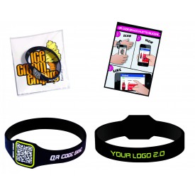 Braccialetti silicone QR Code