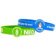 Braccialetti silicone sagomati