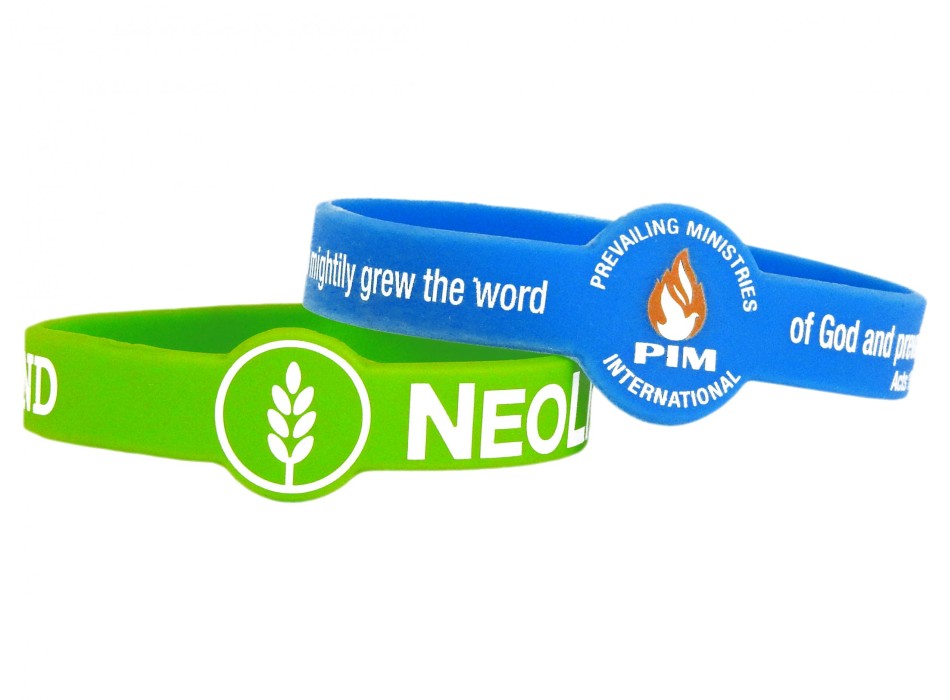 Braccialetti silicone sagomati
