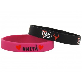 Braccialetti silicone stampati