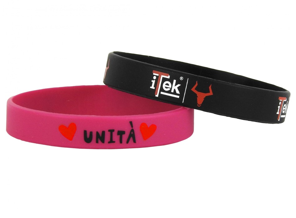 Braccialetti silicone stampati