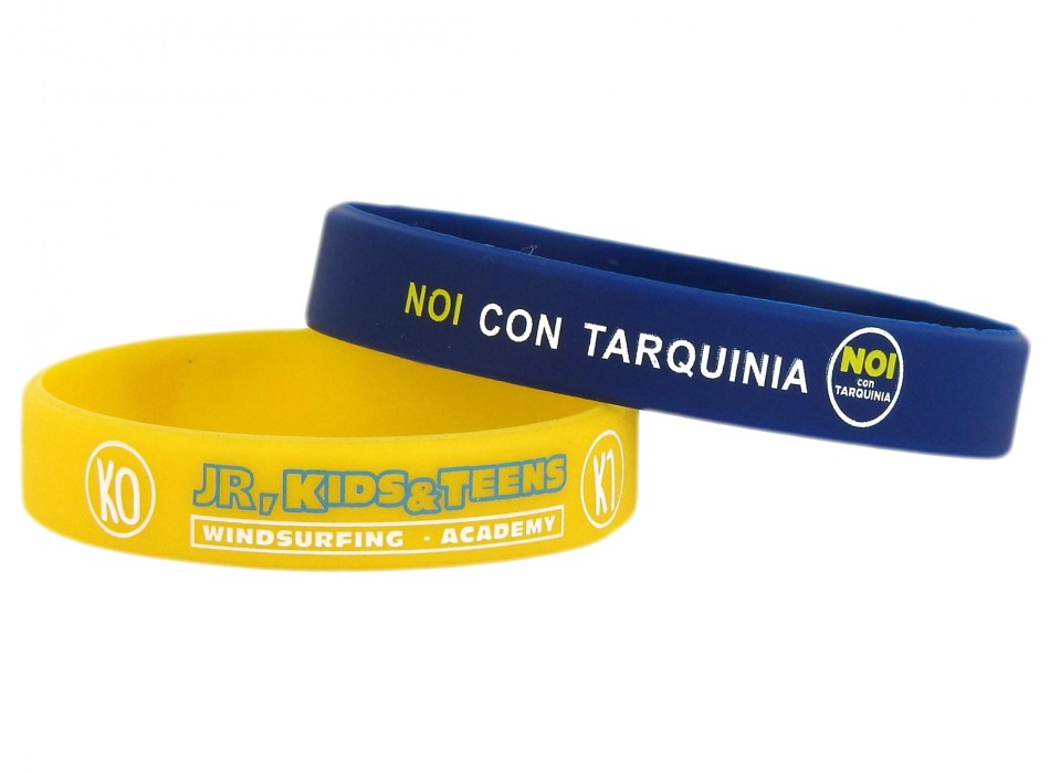 Braccialetti silicone stampati