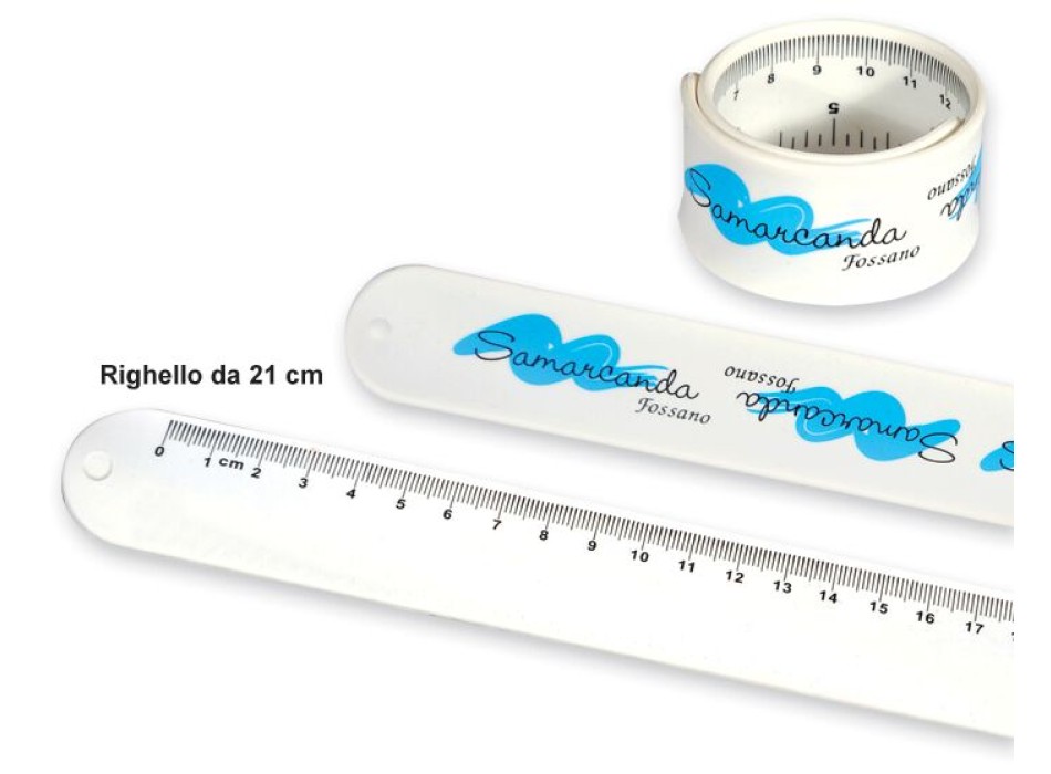 Braccialetti slap con righello