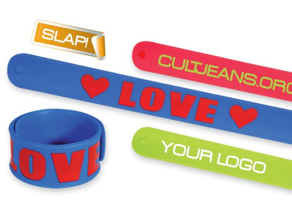 Braccialetti slap silicone