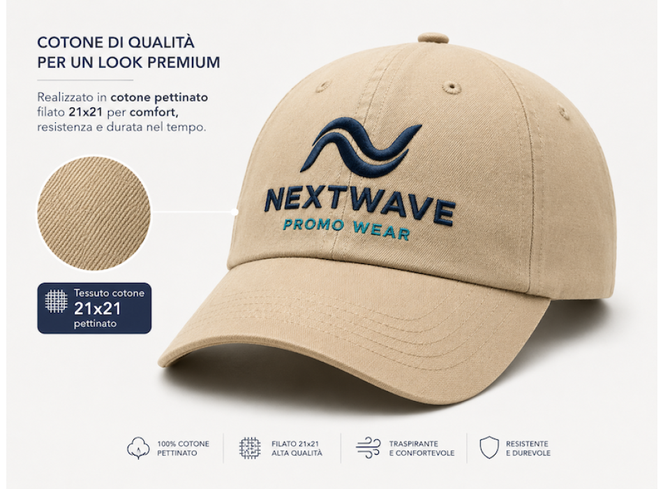Cappello cotone leggero