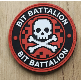 Patch personalizzato  in pvc sagomato dimensione 41x50mm