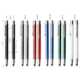 Penna in metallo touch screen