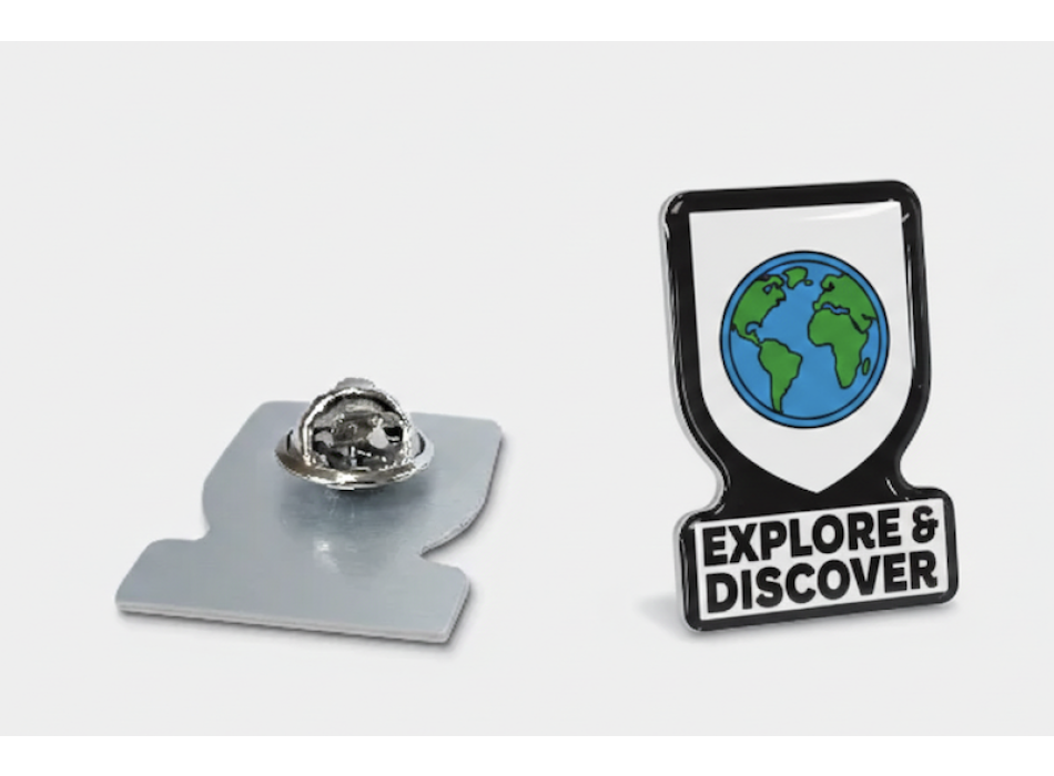 Pins in alluminio - 25x25mm