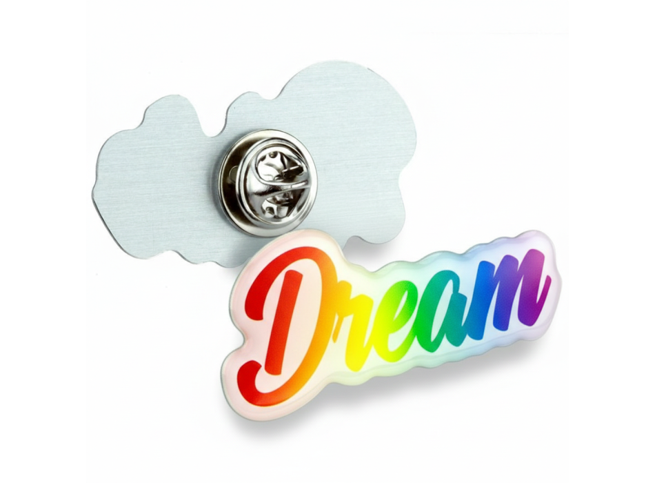 Pins in alluminio - 25x25mm