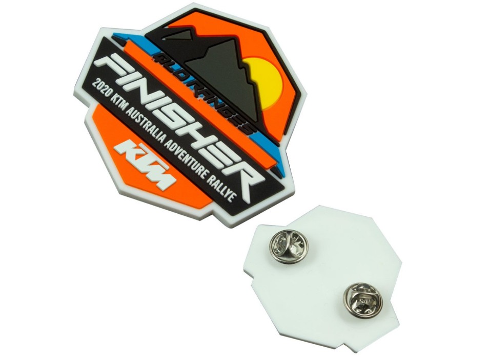 Pins in pvc sagomati - 35x40mm