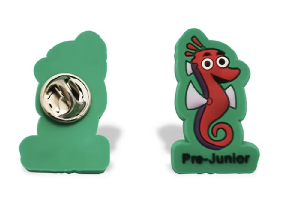 Pins in pvc sagomati - 35x40mm