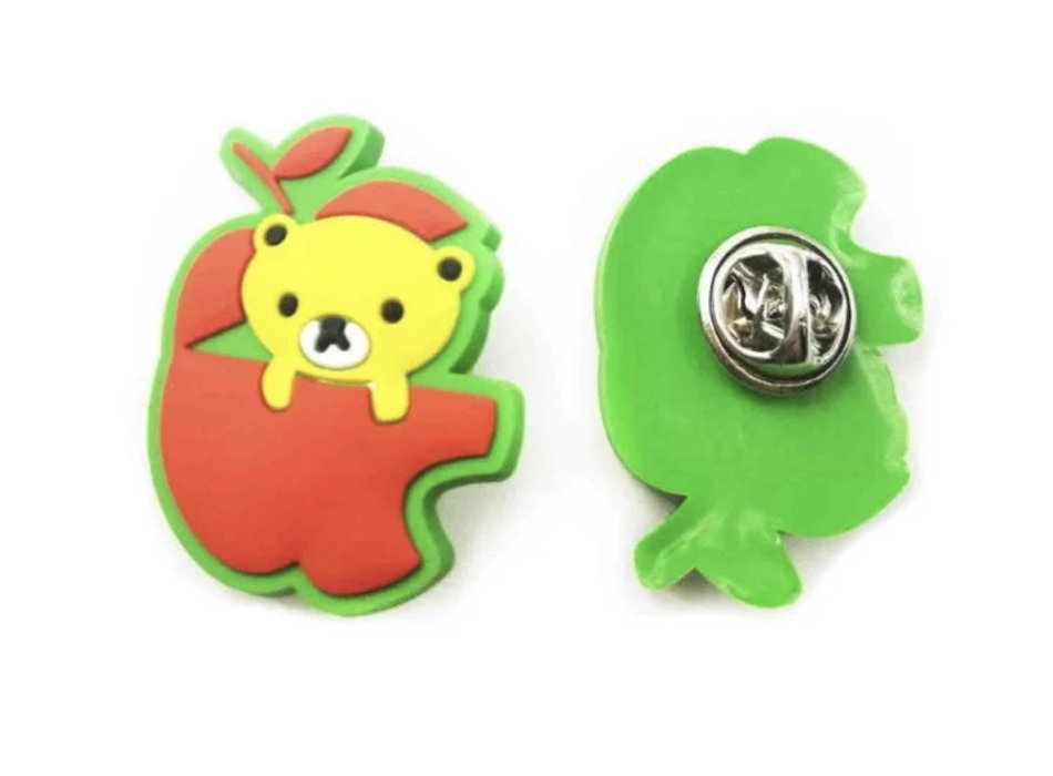 Pins in pvc sagomati - 35x40mm