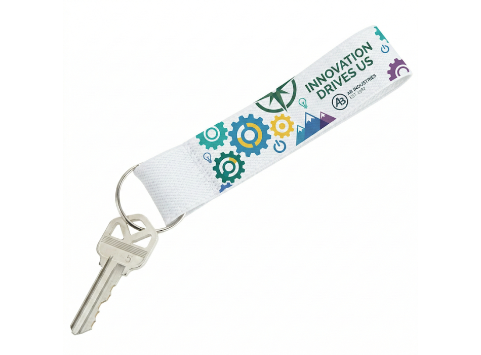 Portachiavi elastico personalizzato 