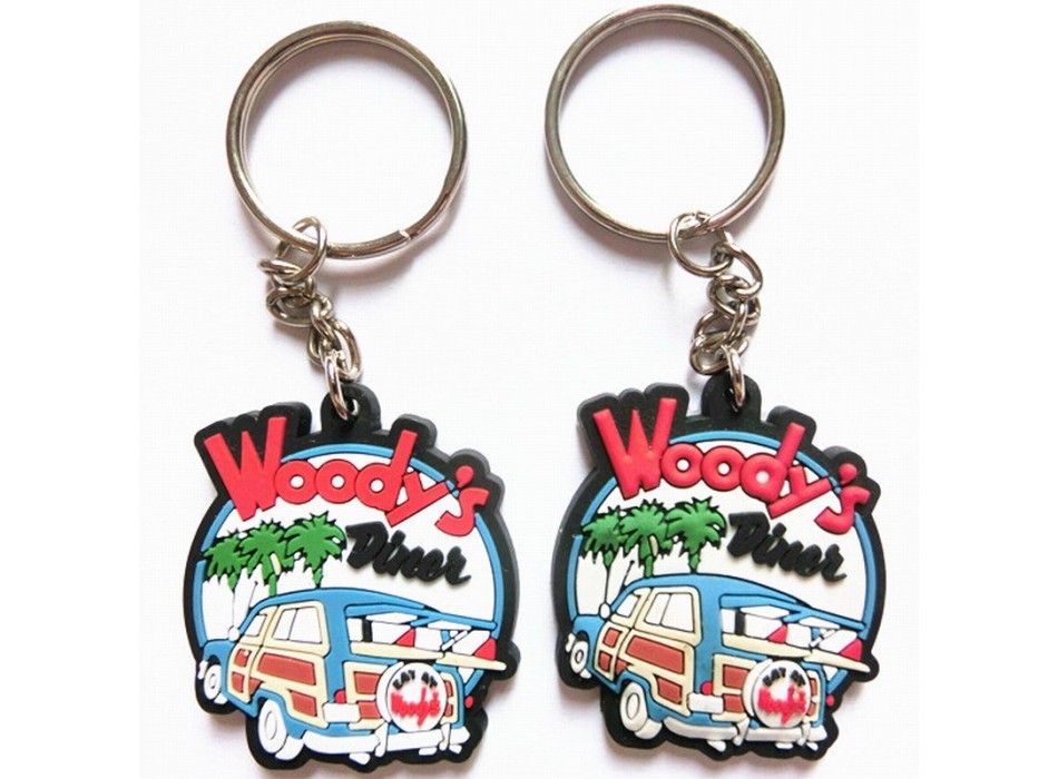 Portachiavi in pvc 2D - 31X40mm