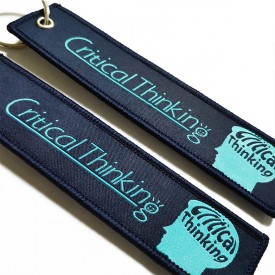 Portachiavi ricamato jacquard (HD) 