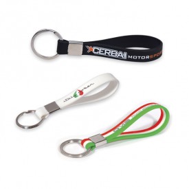 Portachiavi silicone stampato