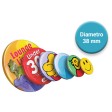 Spille button badge tonde 38 mm