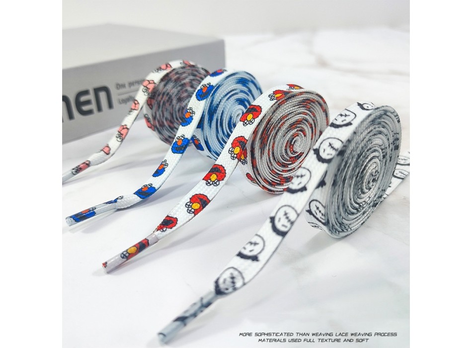 Stringhe scarpe stampa sublimatica