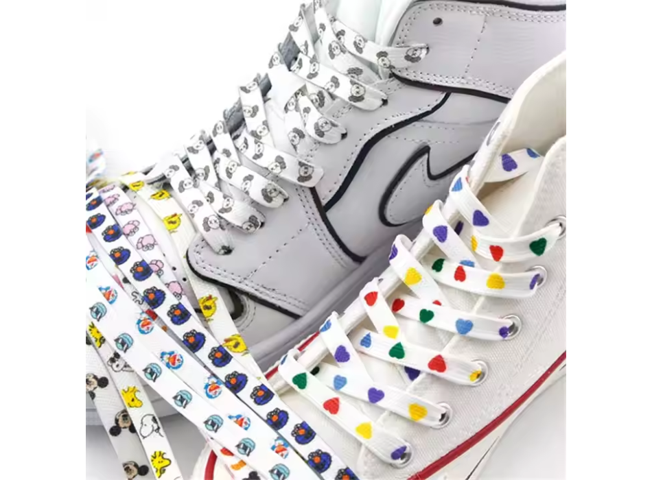 Stringhe scarpe stampa sublimatica