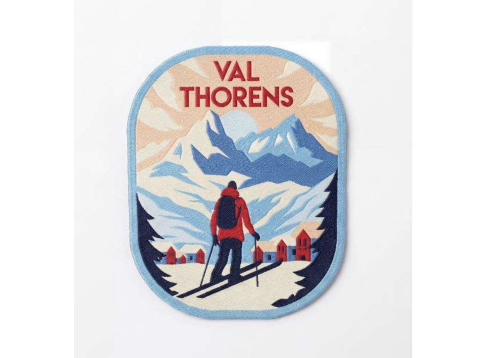 Toppe patch alta definizione  jaquard - 8,5x8,5cm