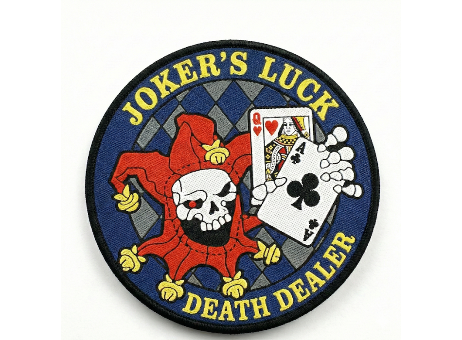 Toppe patch jacquard in  alta definizione - entro 11cm