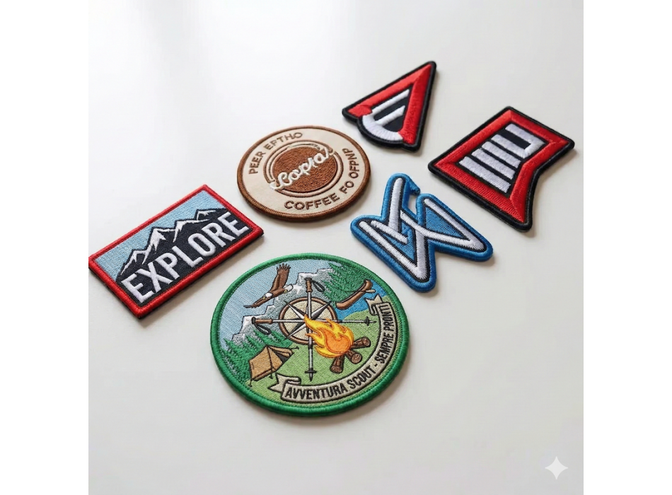 Toppe ricamate - entro 11cm