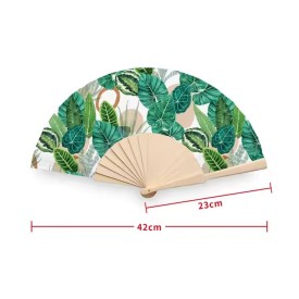 Ventaglio stampato intera superficie23 cm 